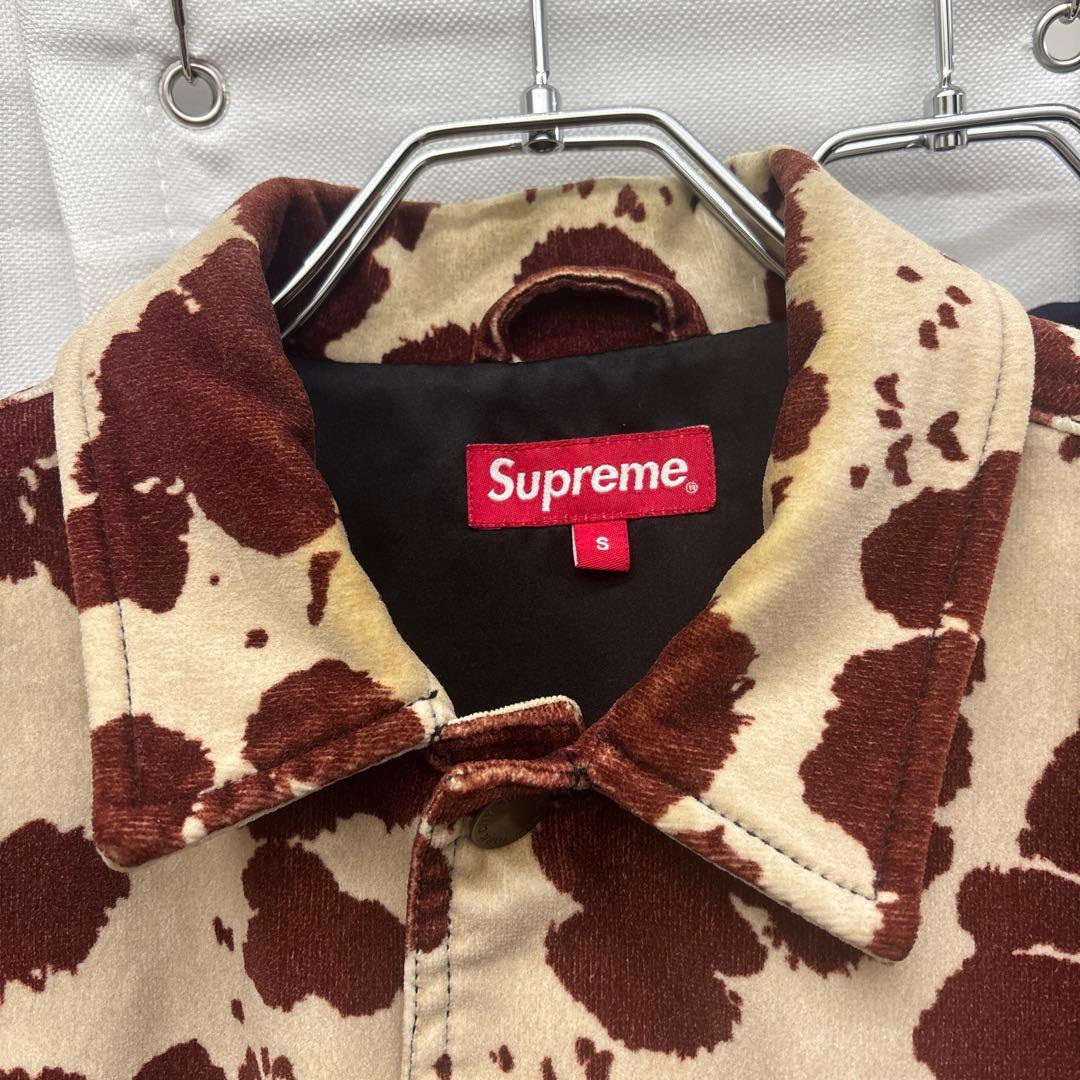 20ss Supreme Velvet Chore Coat ジャケット