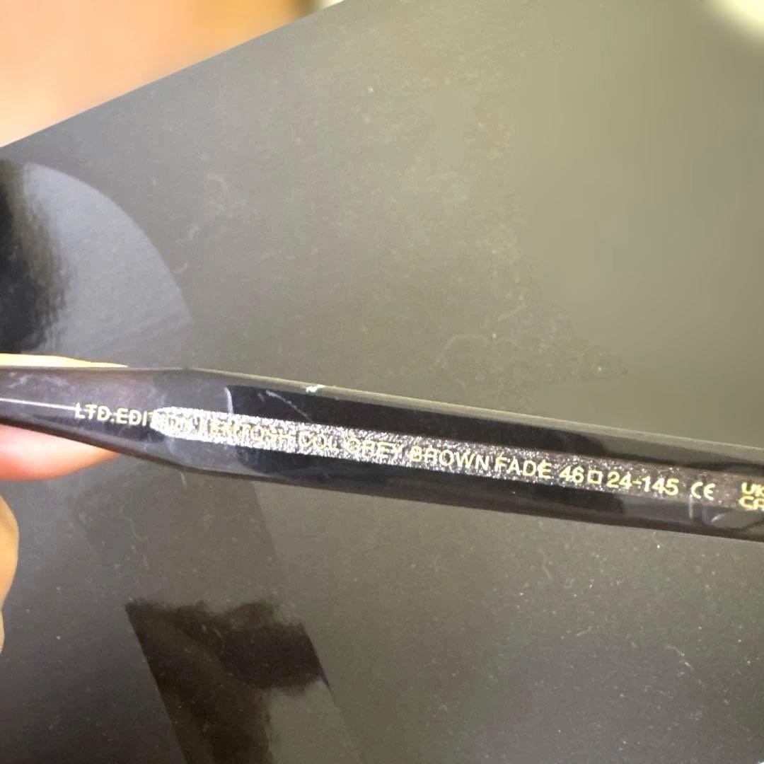 値引き不可　MOSCOT レムトッシュ　 度なしクリア→ブラウン調光レンズ入り