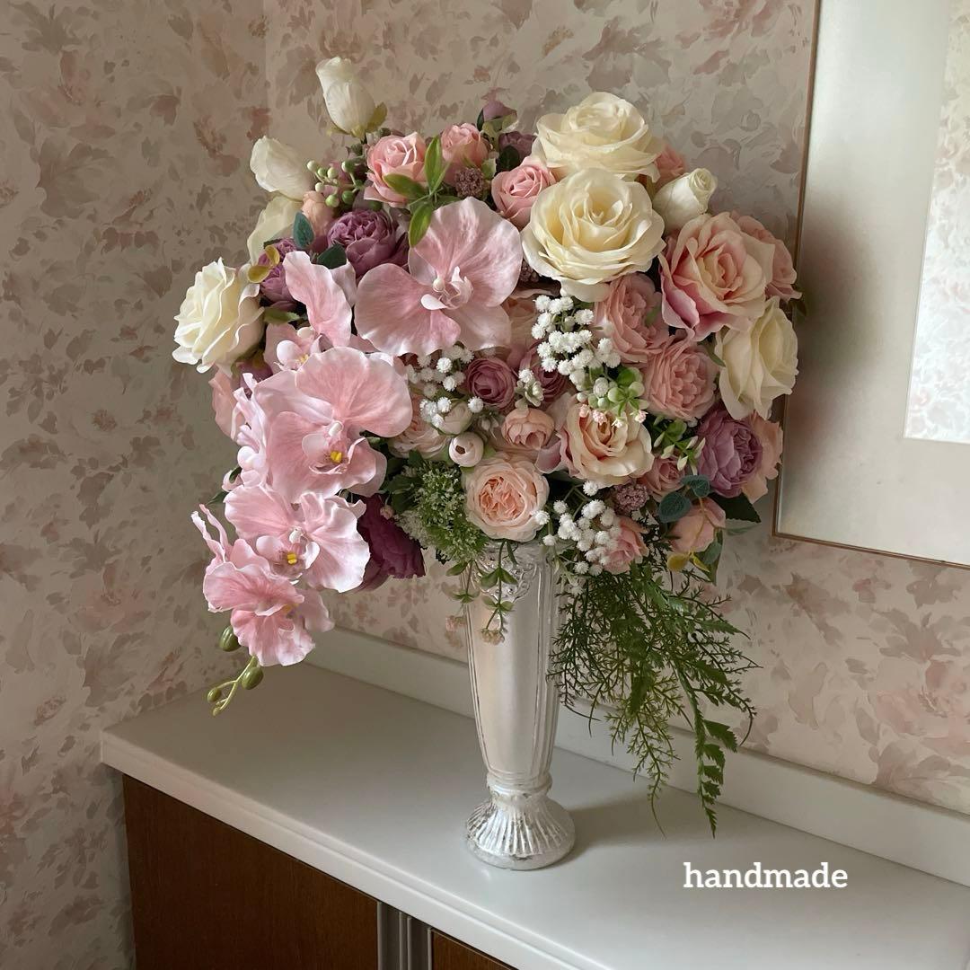 フラワーアレンジメント　造花　ファルファデ