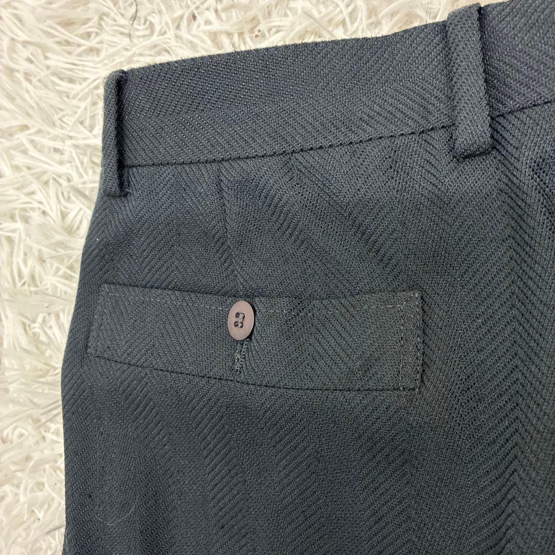 GIORGIO ARMANI ヘリンボーン　黒タグ　80s 90s ダブルスーツ