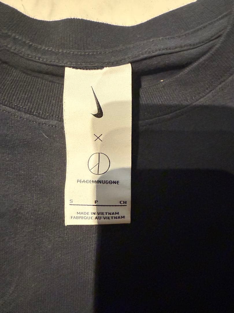 peaceminusone × NIKE ロンＴ ブラック