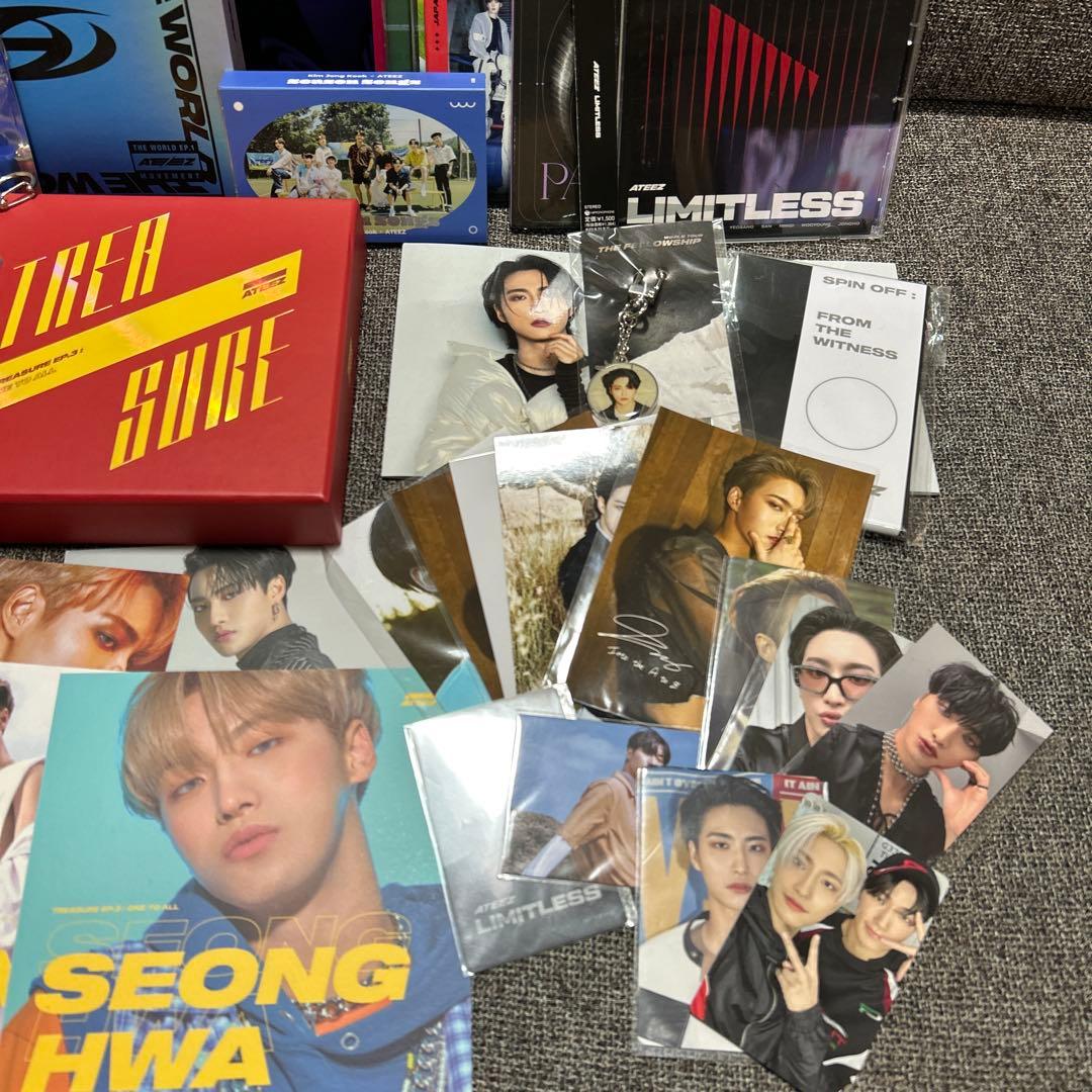 ATEEZ CD トレカ まとめ売り ソンファ SEONGHWA まとめセット