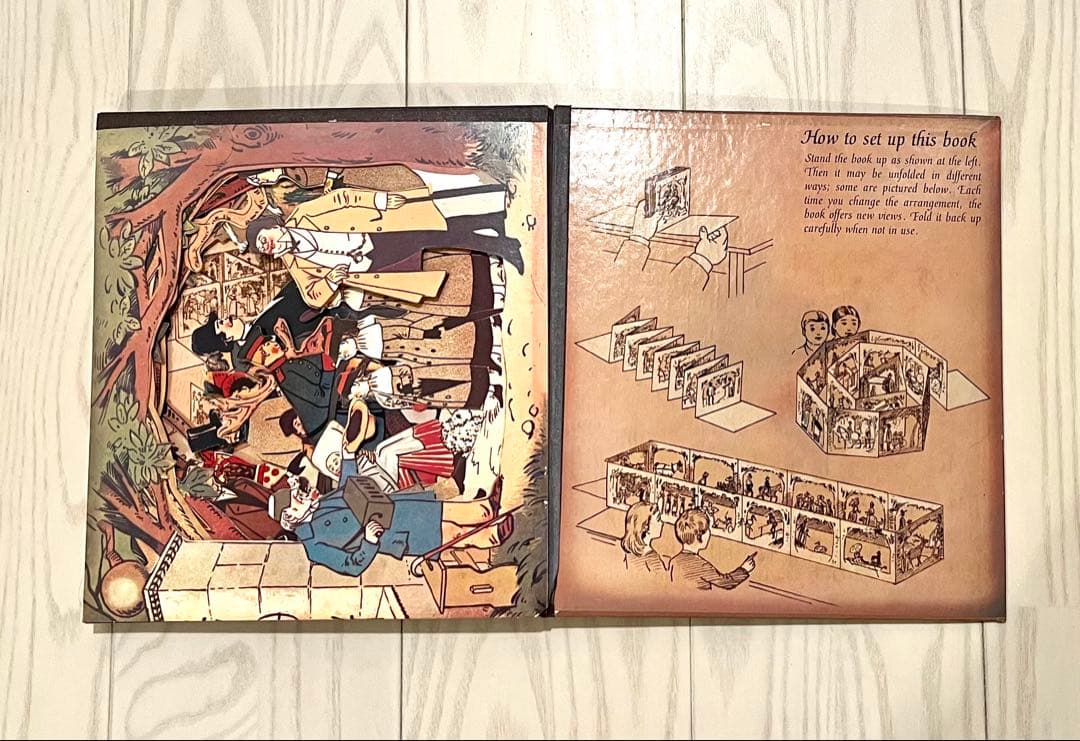 飛び出す絵本6冊セット　仕掛け絵本　洋書　アンティーク