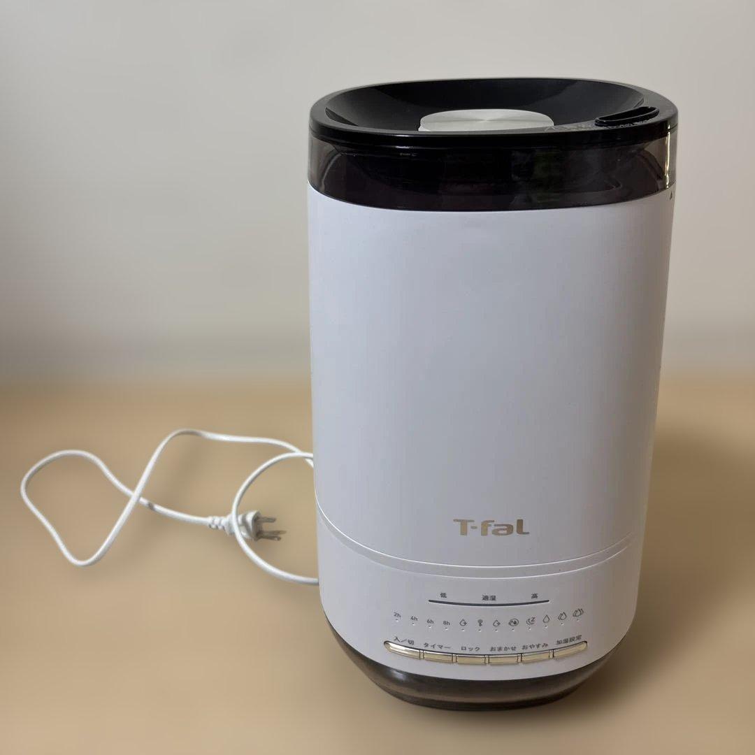 た*)様 T-fal 加熱超音波式加湿器 スチーム アンド ミスト 4L ホワイ