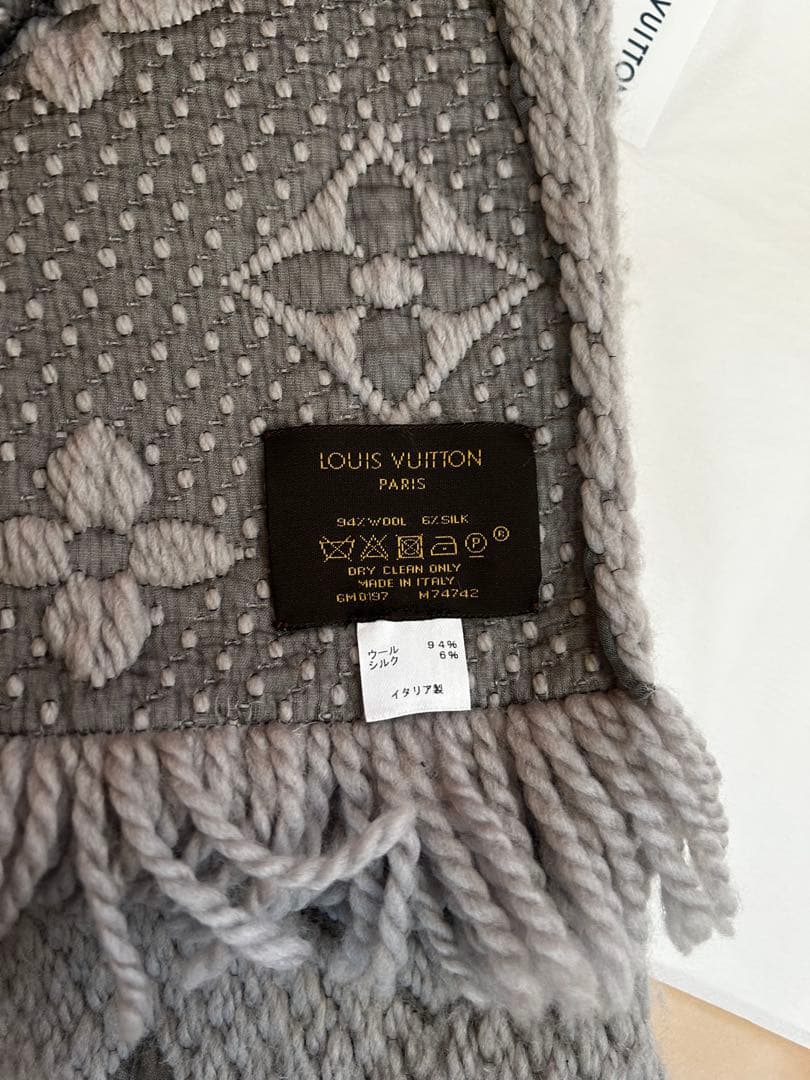 Louis Vuitton グレー マフラー 最安値