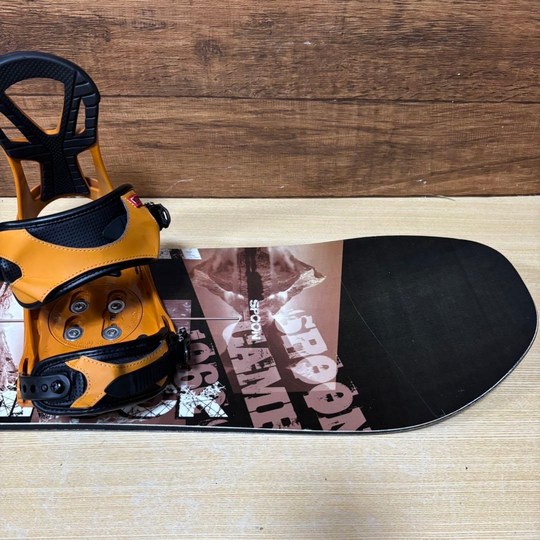 美品　SPOON 初心者オススメ　メンズ　スノーボード 2点セット　153cm