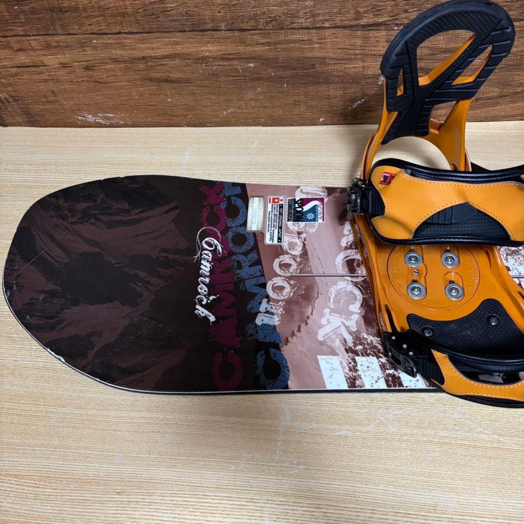 美品　SPOON 初心者オススメ　メンズ　スノーボード 2点セット　153cm