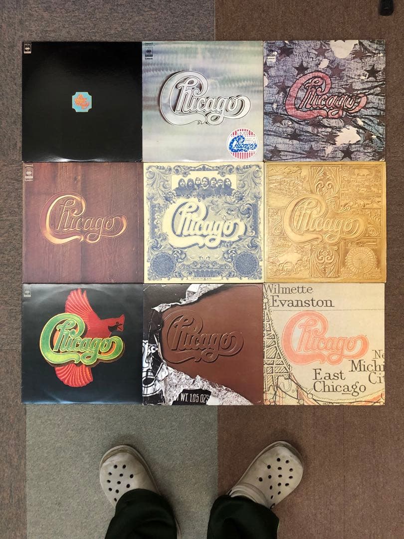 Chicago シカゴ他　レコードセット