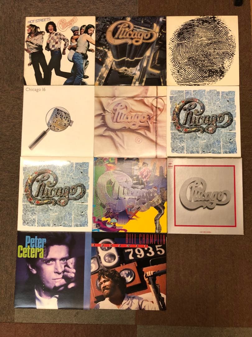 Chicago シカゴ他　レコードセット