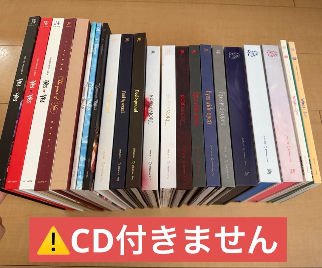 TWICE アルバム シングル CD リパケ Repackageまとめ売り