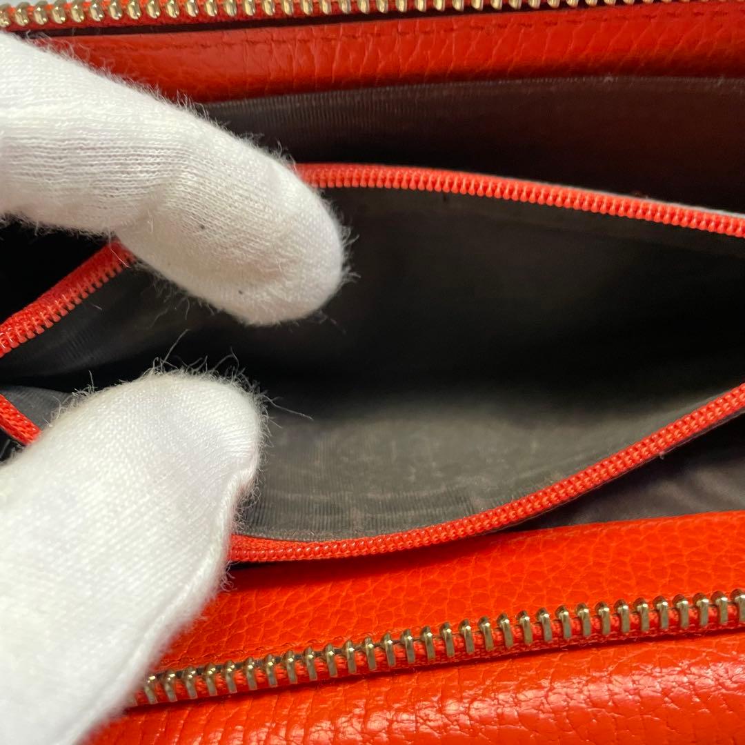 グッチ　GUCCI 財布　長財布　GG ラウンドファスナー　0107-⑤