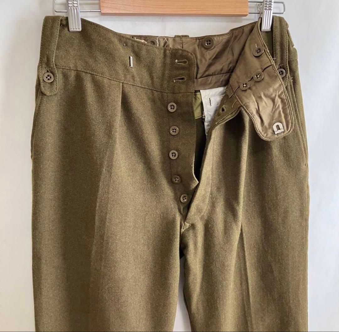 60s ヴィンテージ イギリス軍 ドレスパンツ グルカパンツ スラックス
