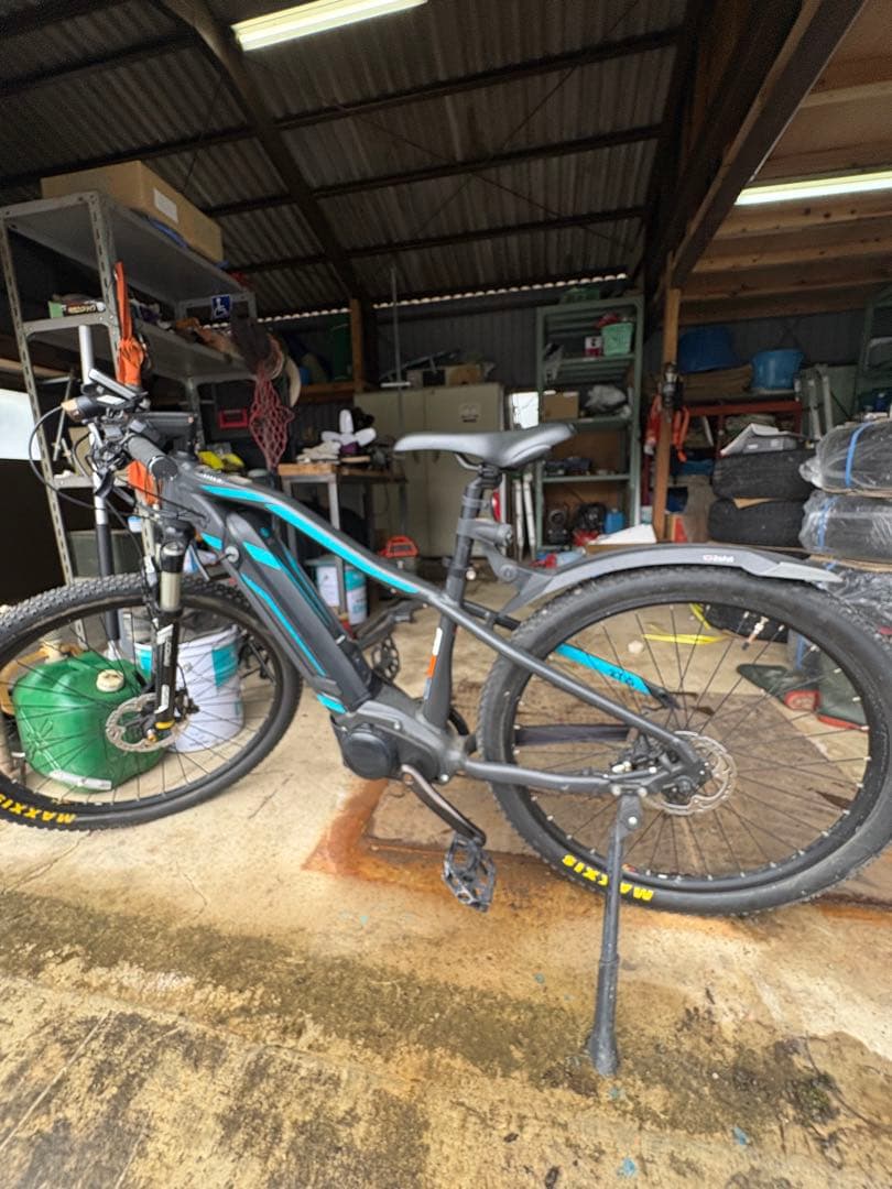 電動アシスト自転車 スポーツタイプ ブラック/ブルー