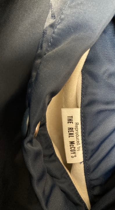 美品⭐︎REAL McCOY'S リアルマッコイズ　B15C 36 紺色MA-1