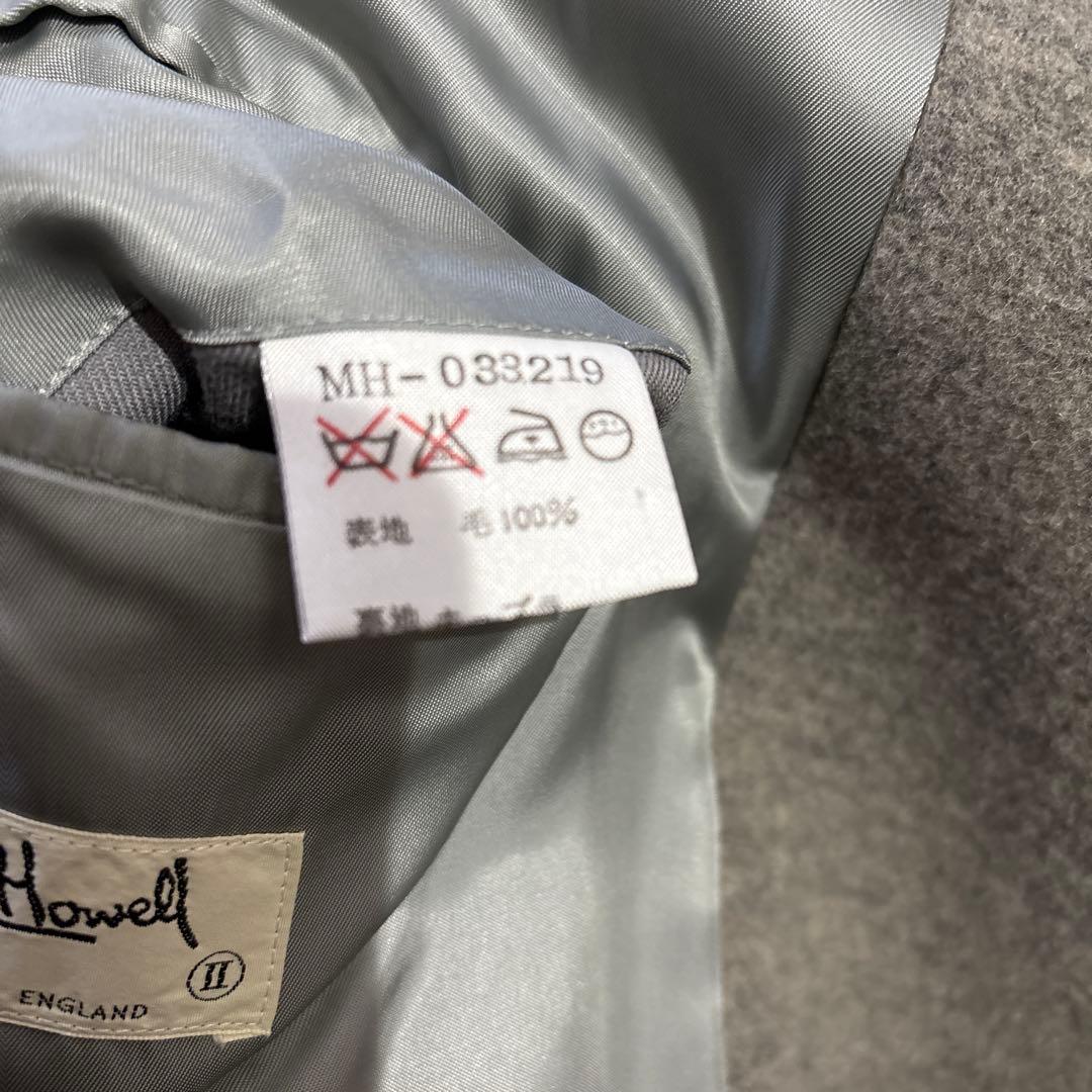 マーガレットハウエル ウール ラグランスリーブコート