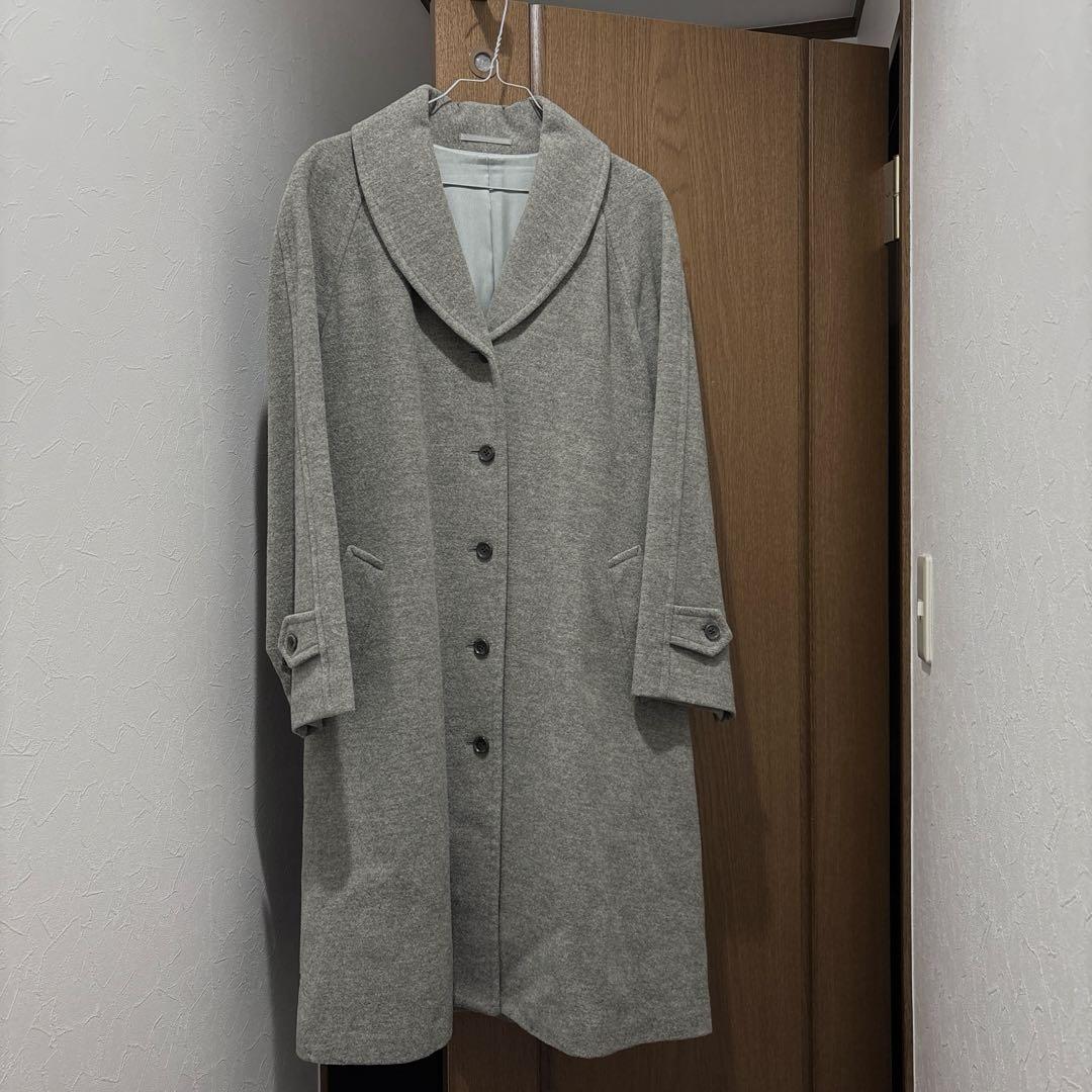 マーガレットハウエル ウール ラグランスリーブコート