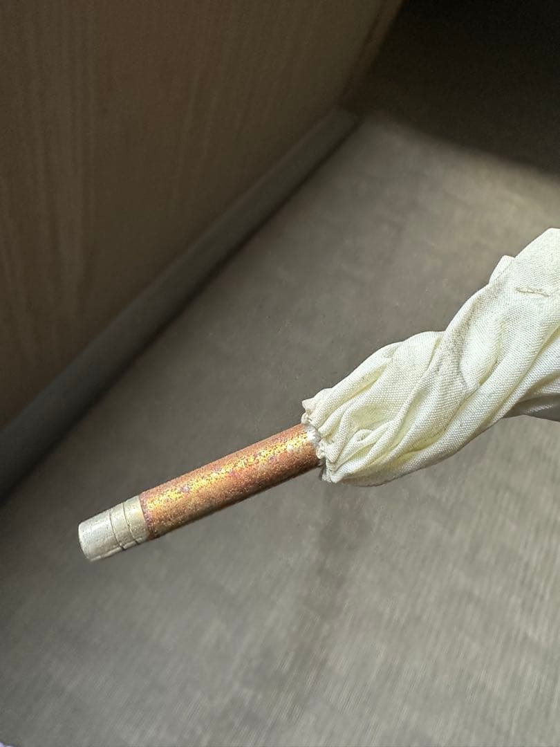 アンジェリックプリティ　ロリィタ　フリル日傘　リボン付き　ホワイト