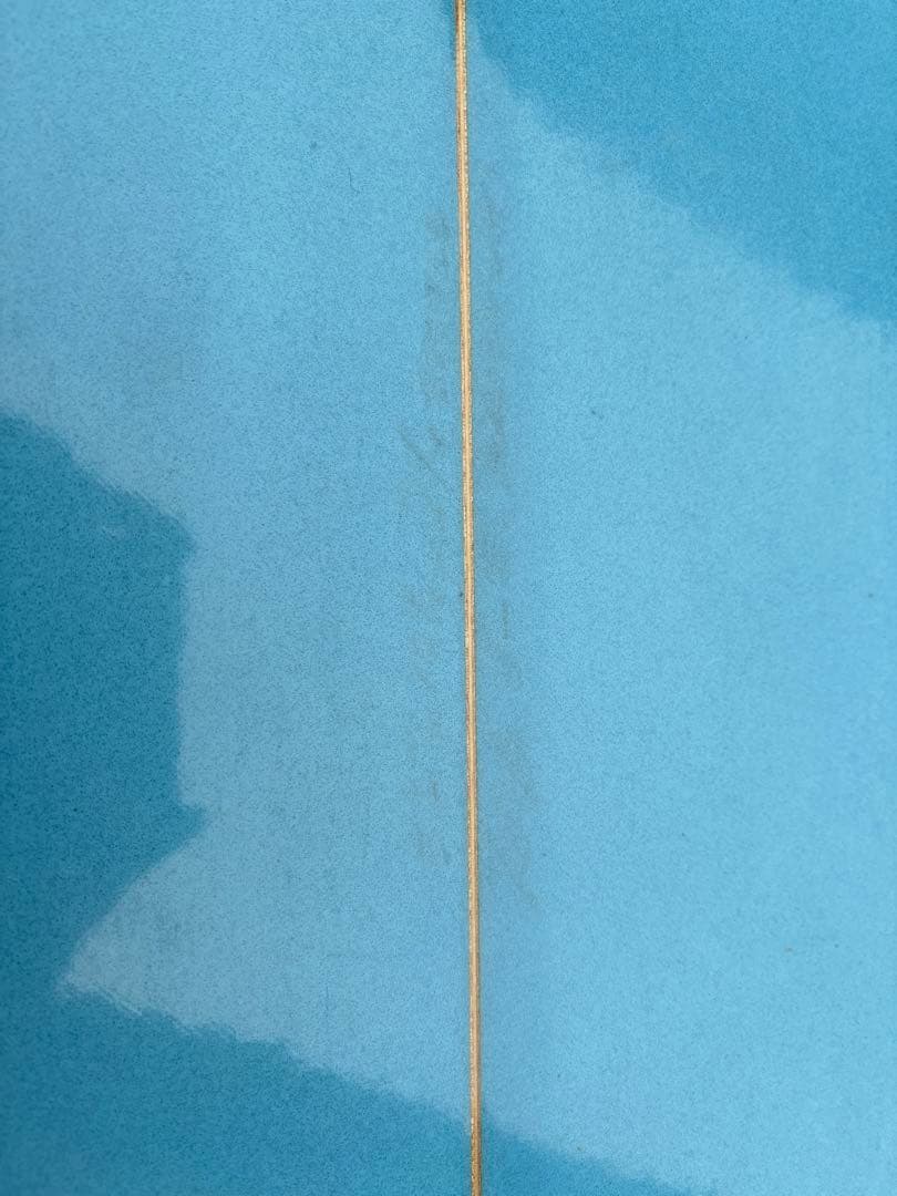 ジャスティス ショートボード 青 FCS ケース、フィンつき