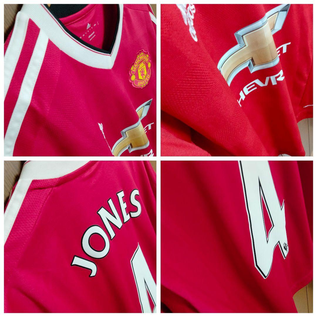 アディダス マンチェスターユナイテッド ジョーンズ #4 ユニフォーム ホーム