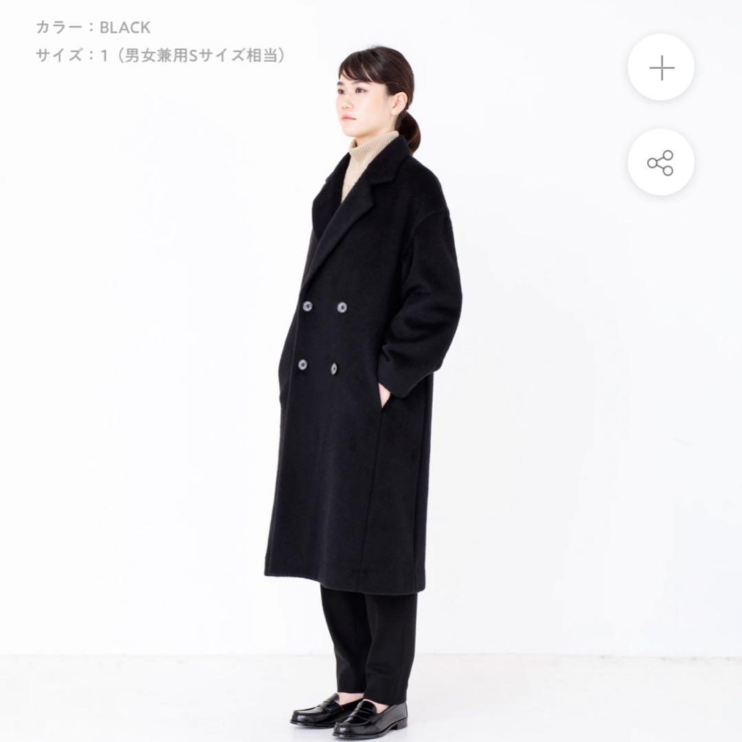 佐藤健 ABYTS シャギーコート ブラック 1サイズ