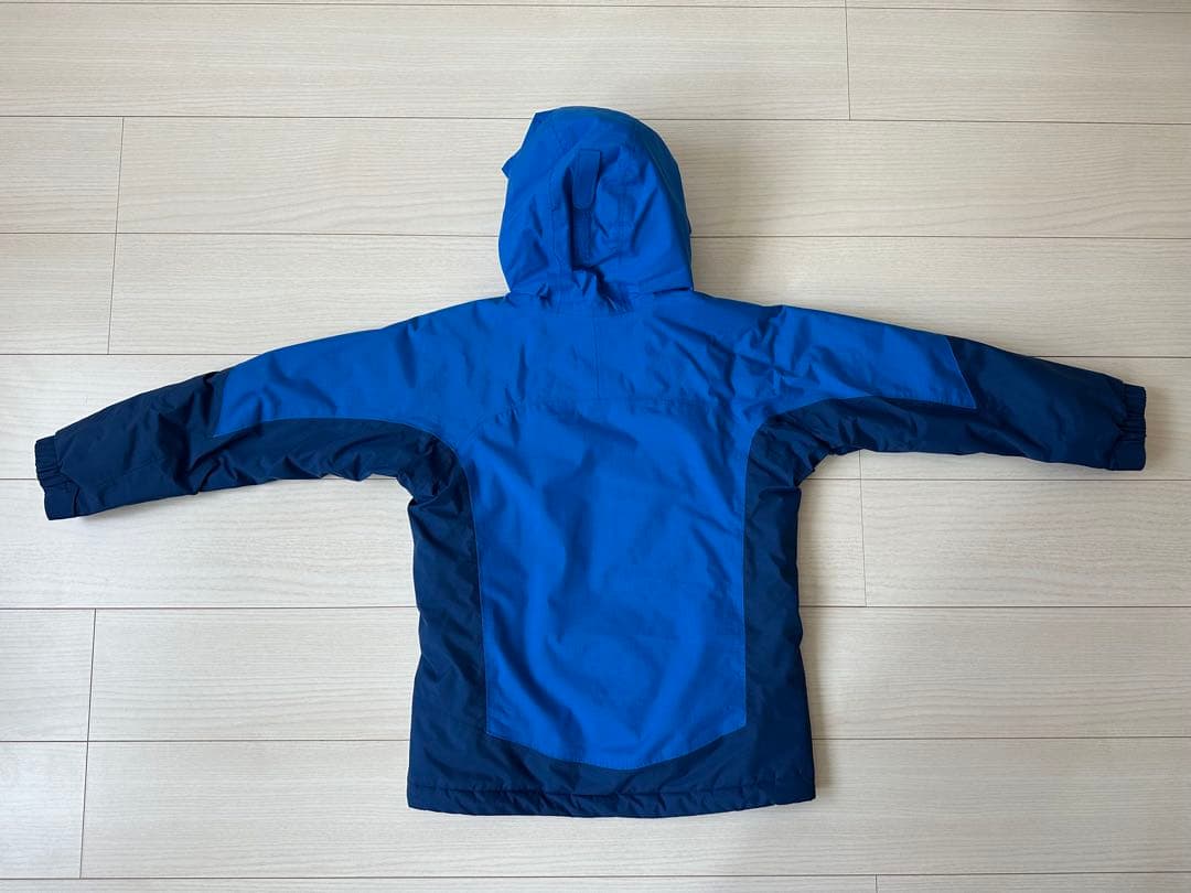 montbell アウターフード付きジャケットとパンツセット　140㎝