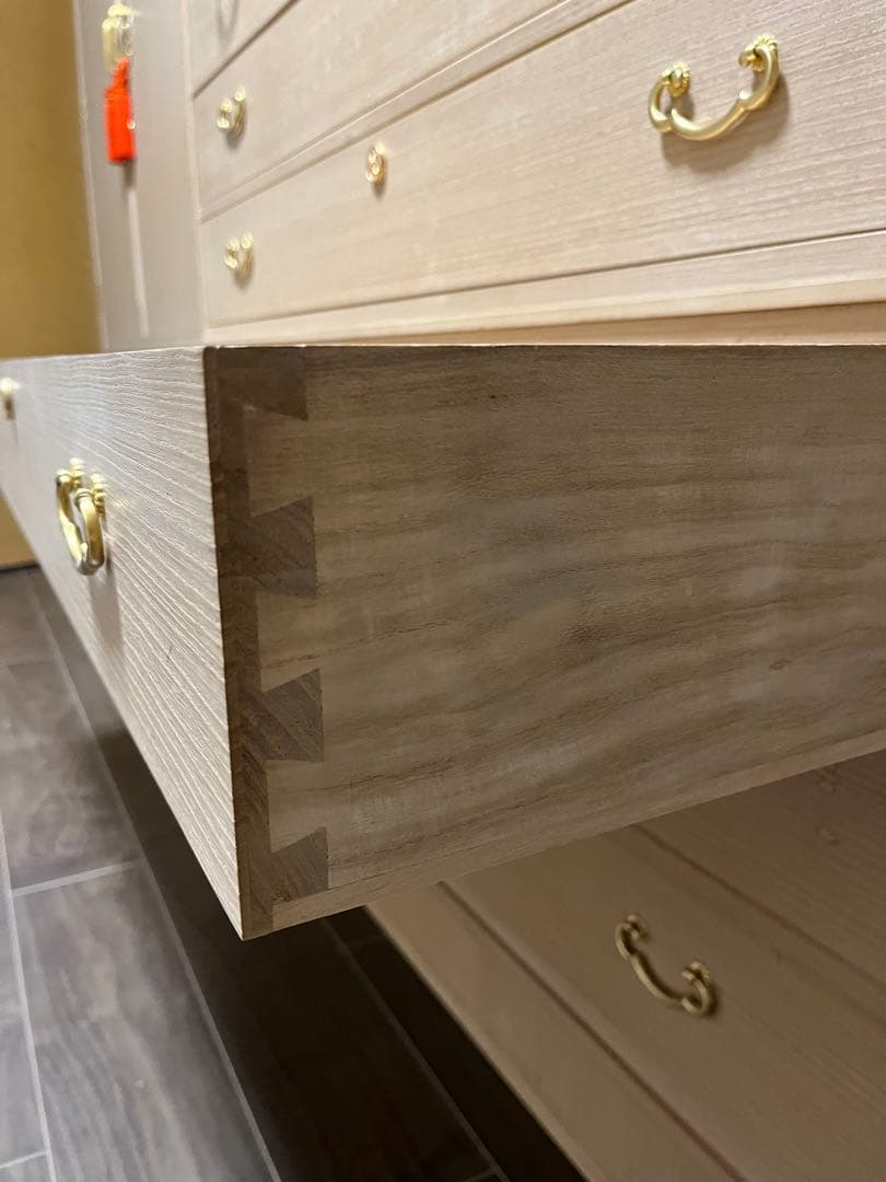 【3月16日までの出品です】通産大臣指定伝統的工芸品 最高級 紀州胴丸総桐箪笥