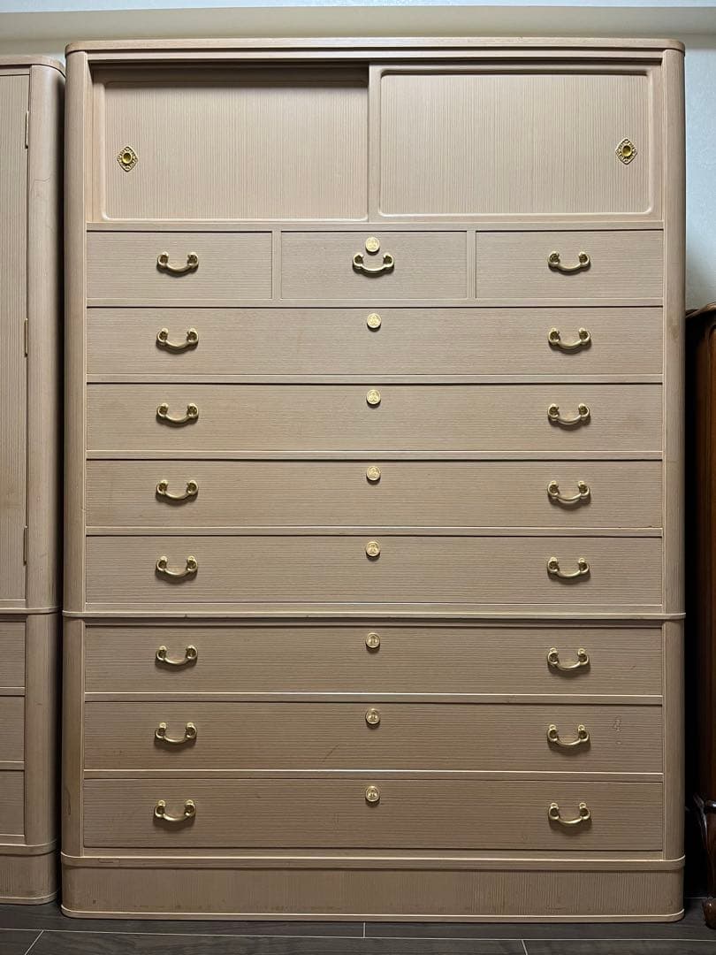 【3月16日までの出品です】通産大臣指定伝統的工芸品 最高級 紀州胴丸総桐箪笥