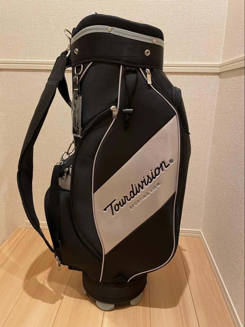 tourdivisionゴルフバッグ 木製ティー60mm 10本セットメンズ