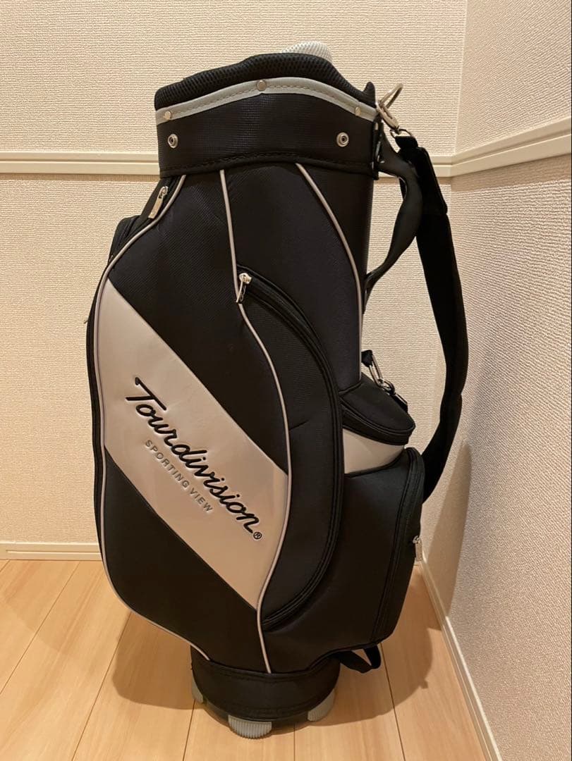 tourdivisionゴルフバッグ 木製ティー60mm 10本セットメンズ