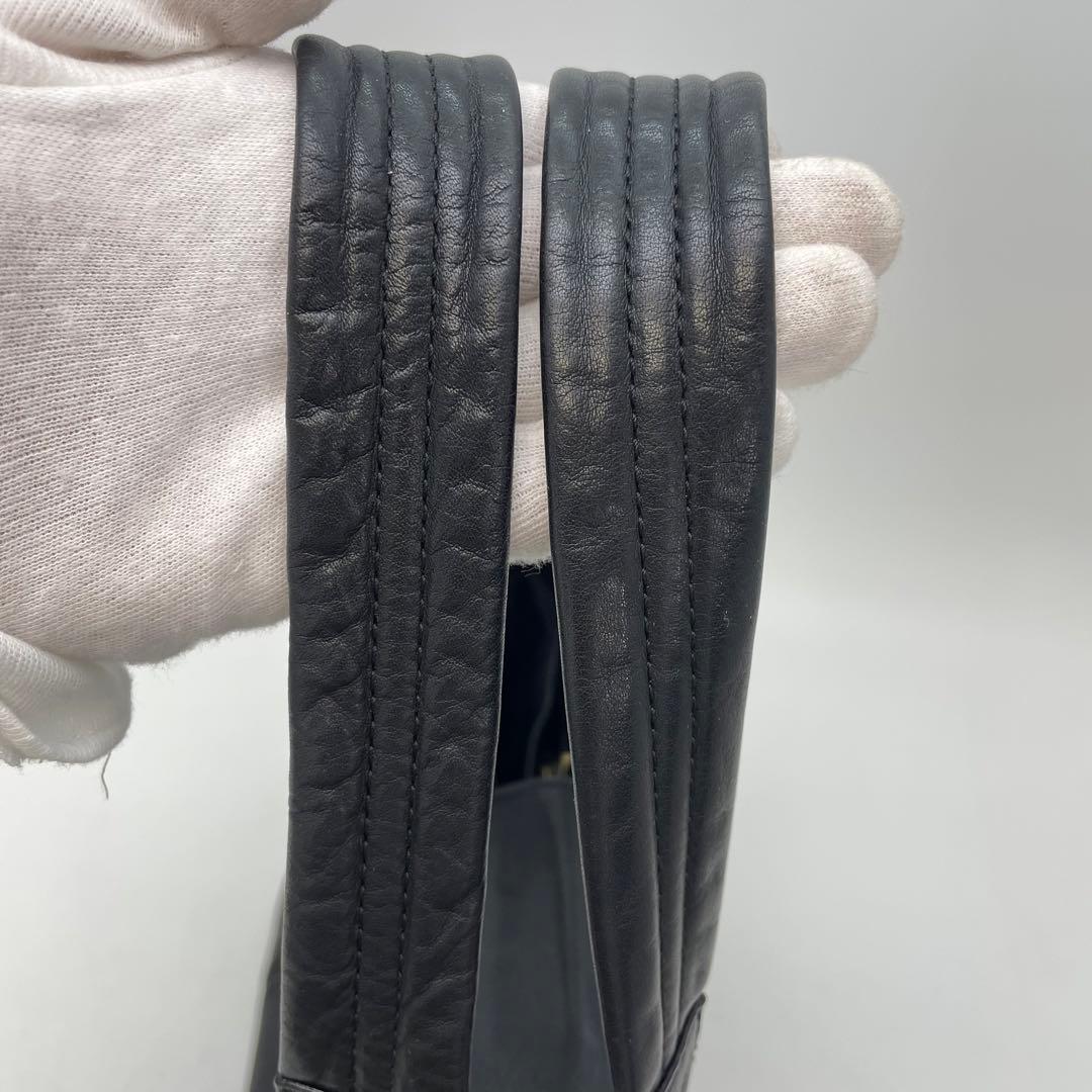 クロエ トート ビジネスバッグ 革 黒 フォーマル FP497