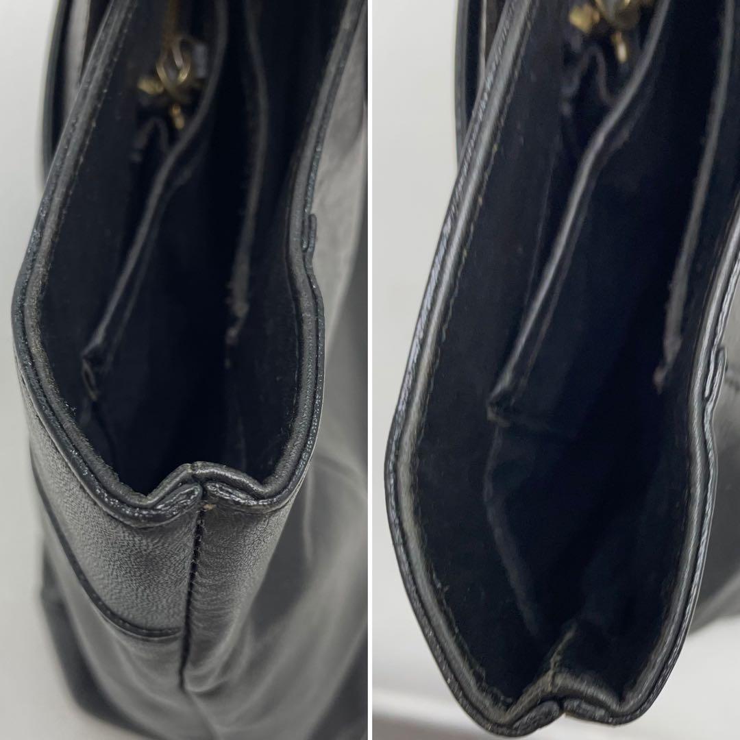 クロエ トート ビジネスバッグ 革 黒 フォーマル FP497