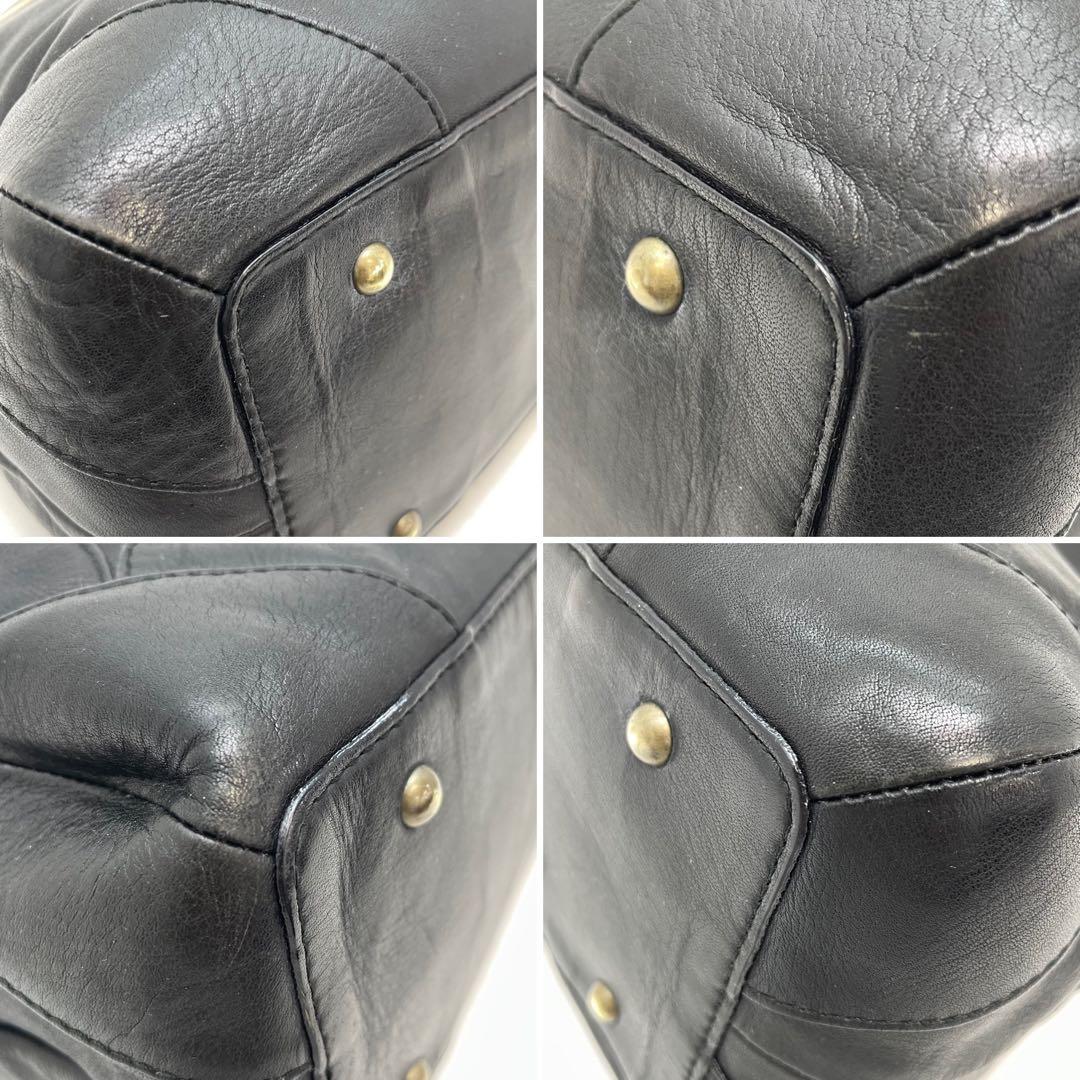 クロエ トート ビジネスバッグ 革 黒 フォーマル FP497