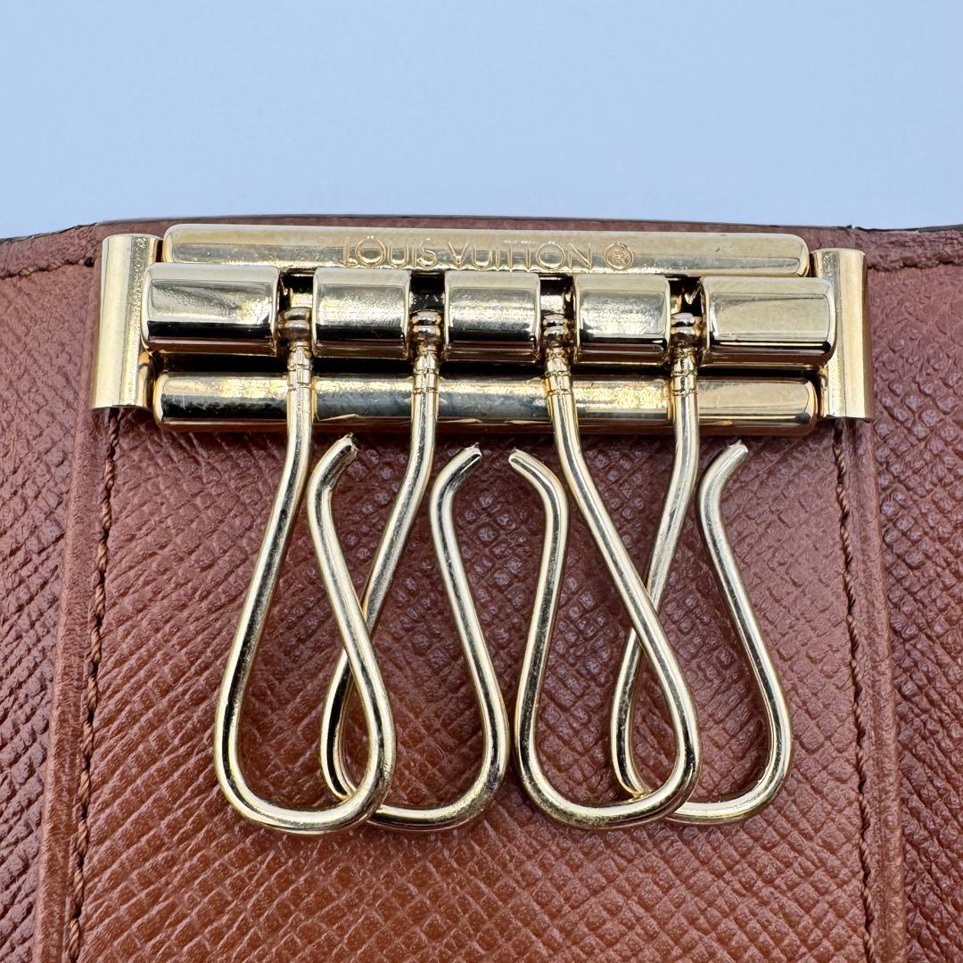 【最高級美品】ルイヴィトン ミュルティクレ4 キーケース 4連 モノグラム