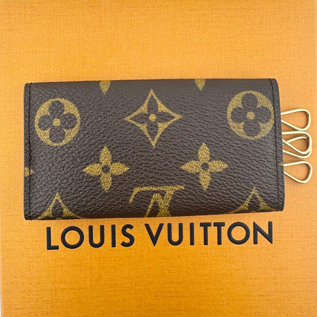【最高級美品】ルイヴィトン ミュルティクレ4 キーケース 4連 モノグラム