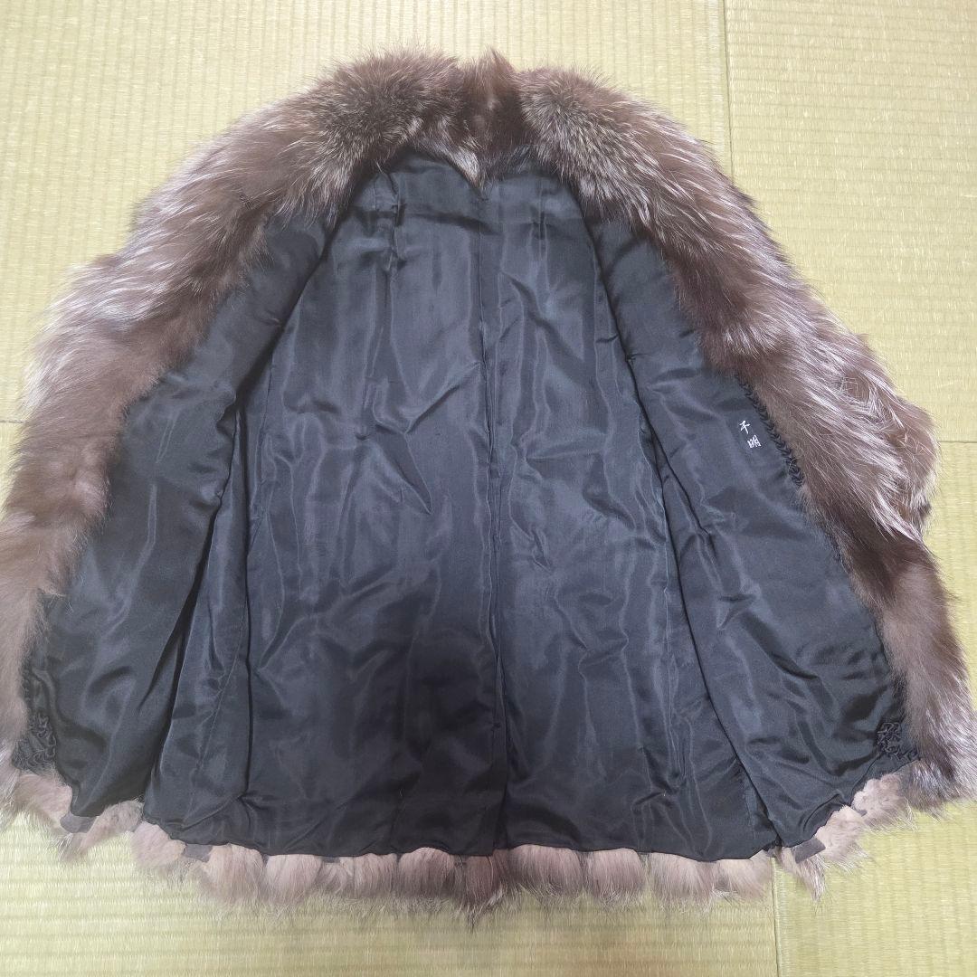 シルバーフォックス 肉厚 サイズ11号 ファー 本物 安価