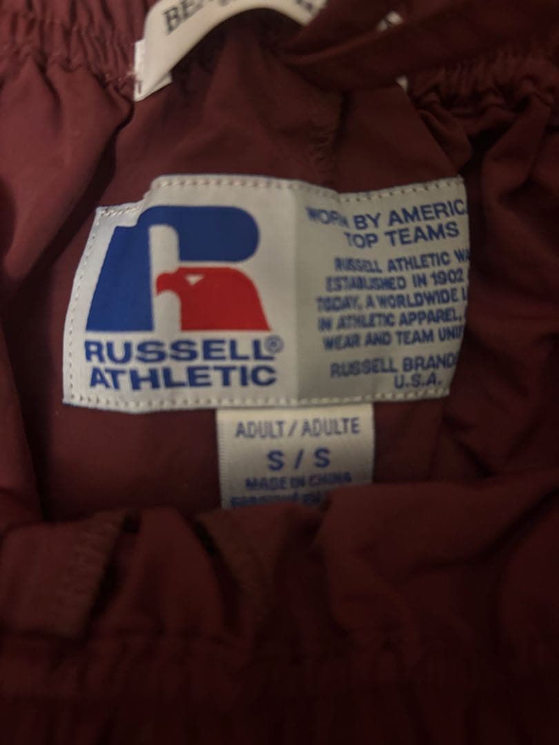 RUSSELL バーガンディ ピステパンツ