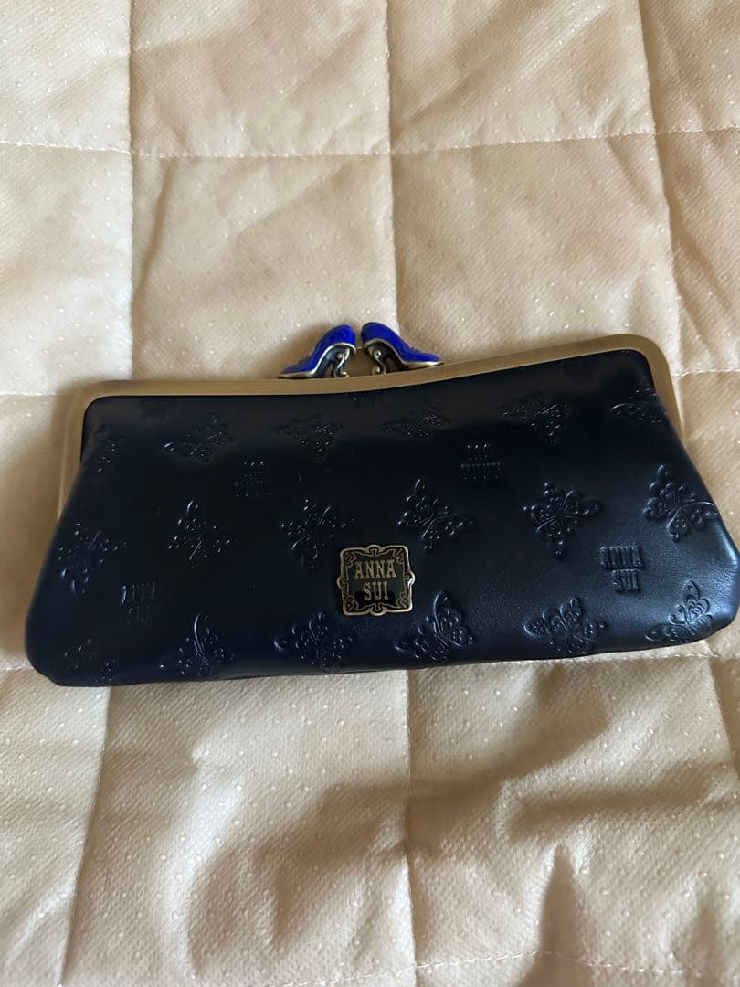 アナスイ　　長財布　　　　牛革