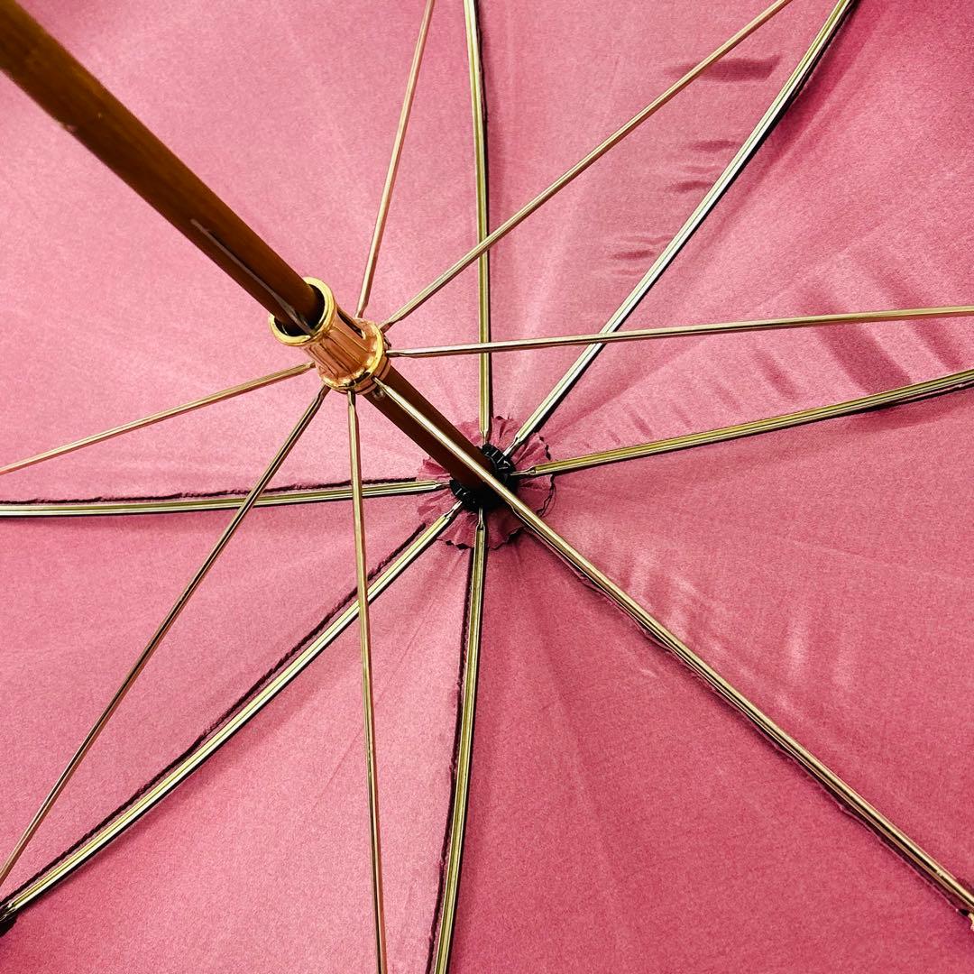 【極美品】【希少廃盤品】BALENCIAGA 高級花柄傘 日傘 正規品