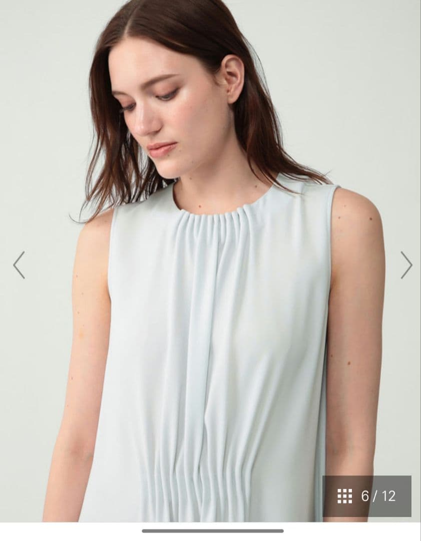 【Theoryリュクス Eva Vonia Dress】 ワンピース　ブラック