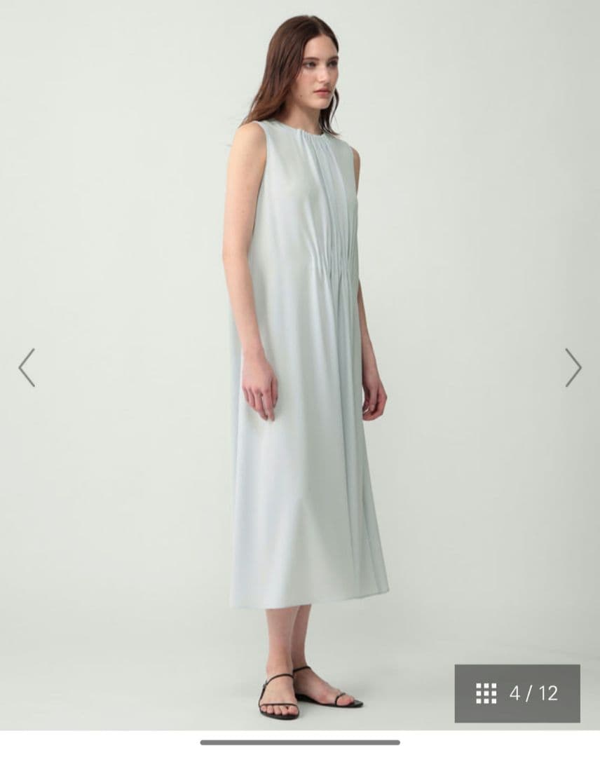 【Theoryリュクス Eva Vonia Dress】 ワンピース　ブラック