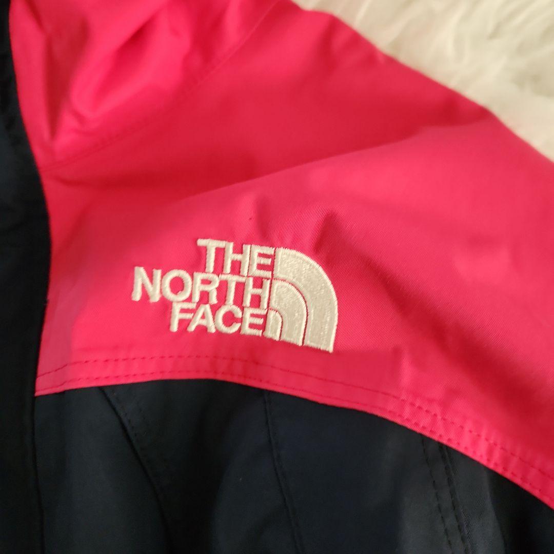 ザ ノースフェイス ジャンプスーツ スノーウエア ネイビー ピンク 130