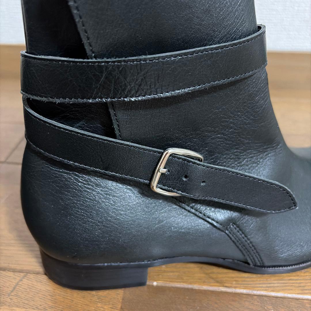 Lui’s ルイス メンズ ショートブーツ 新品 サイズ43 黒 本革