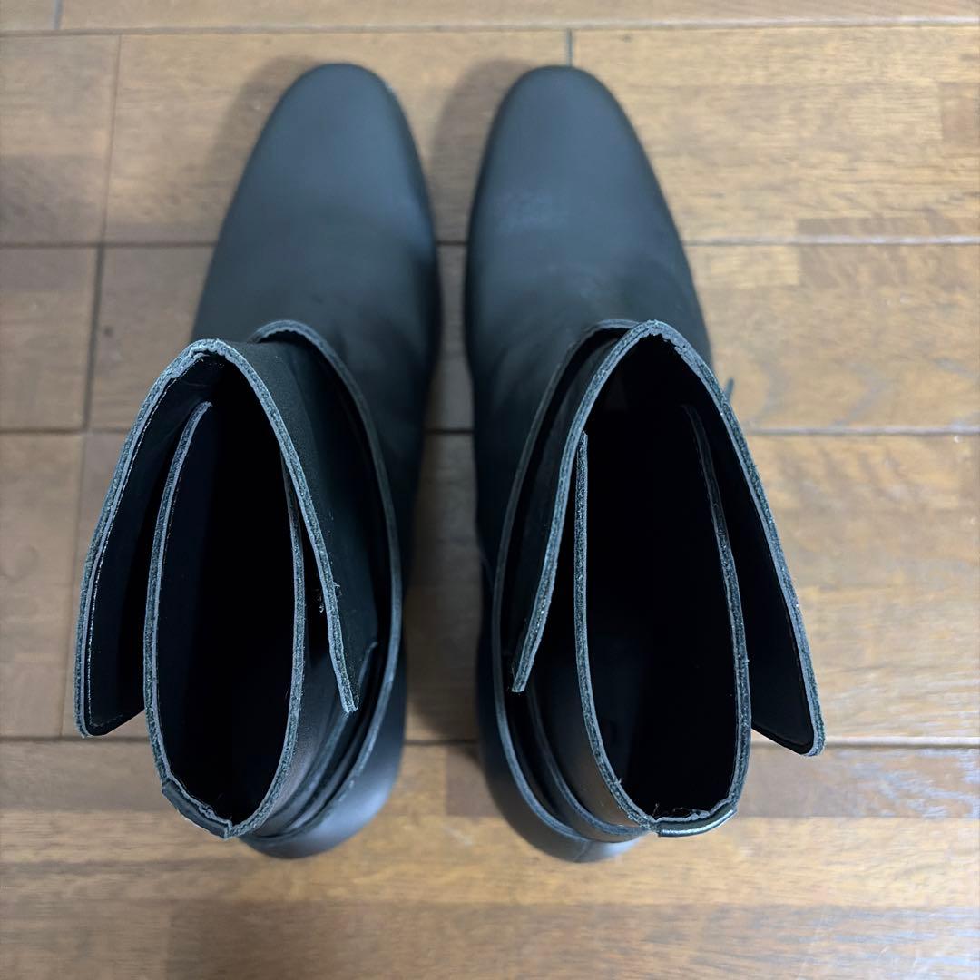 Lui’s ルイス メンズ ショートブーツ 新品 サイズ43 黒 本革