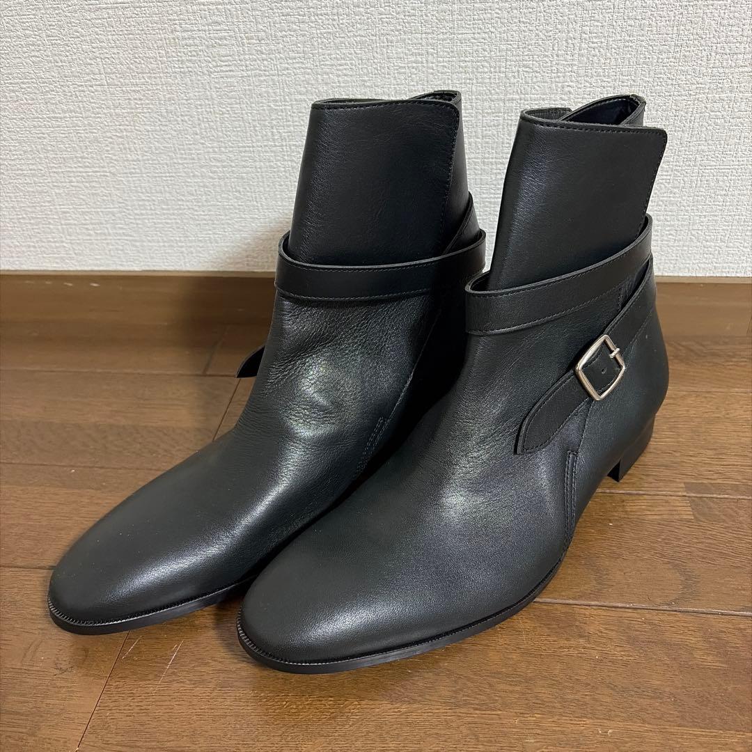 Lui’s ルイス メンズ ショートブーツ 新品 サイズ43 黒 本革