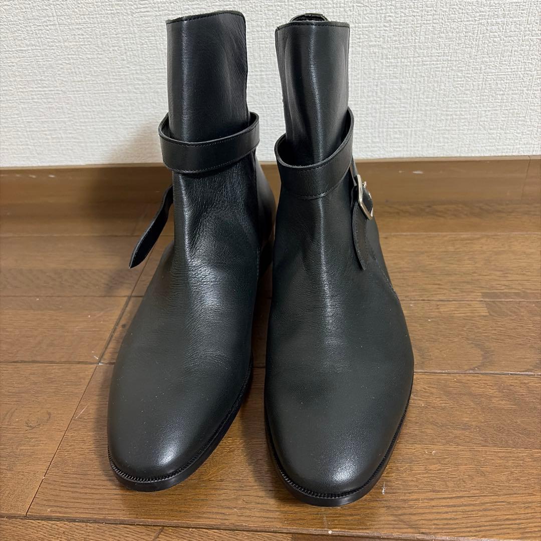 Lui’s ルイス メンズ ショートブーツ 新品 サイズ43 黒 本革