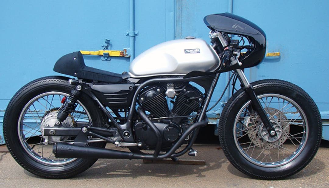 ARROWカウリングロケットカウル　カフェレーサー　 ハーフカウル　ライト付き