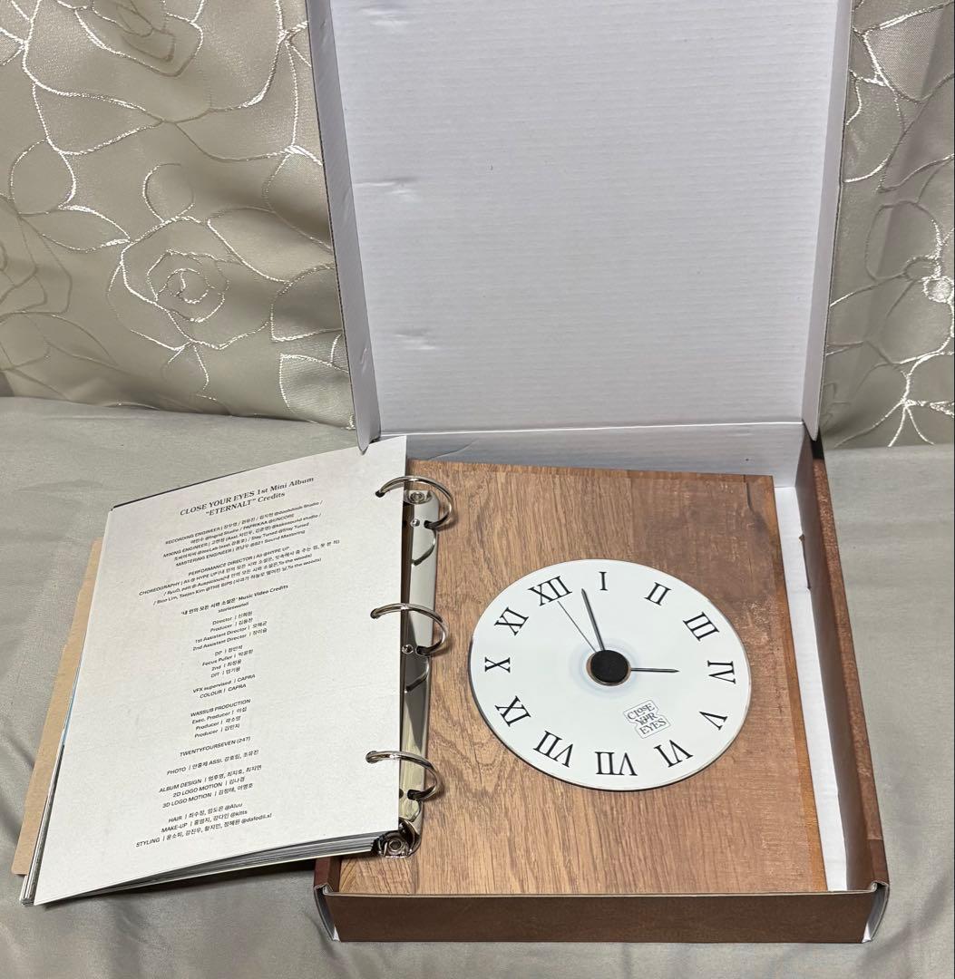 CLOSE YOUR EYES メンバー全員 直筆サイン入りアルバム