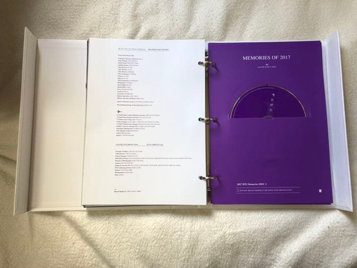 K-POP・アジア BTS MEMORIES 2017