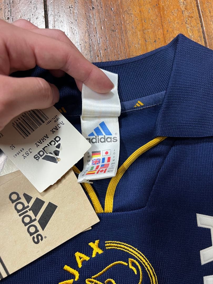 00s 00/01 キヴ 100周年記念 アヤックス Ajax 5番 UMBRO