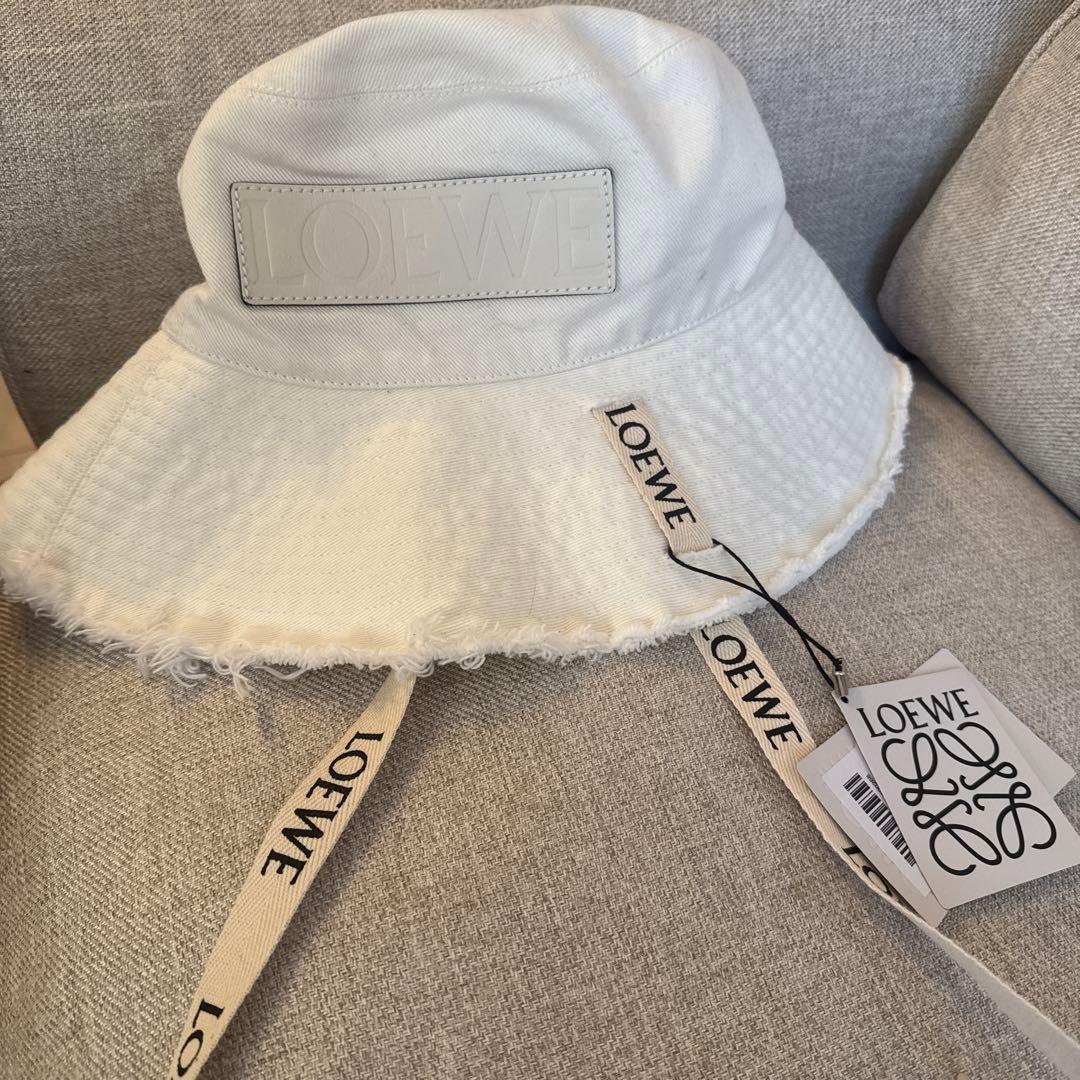 新品タグ付き 最安値 LOEWE バケットハット フィッシャーマンハット
